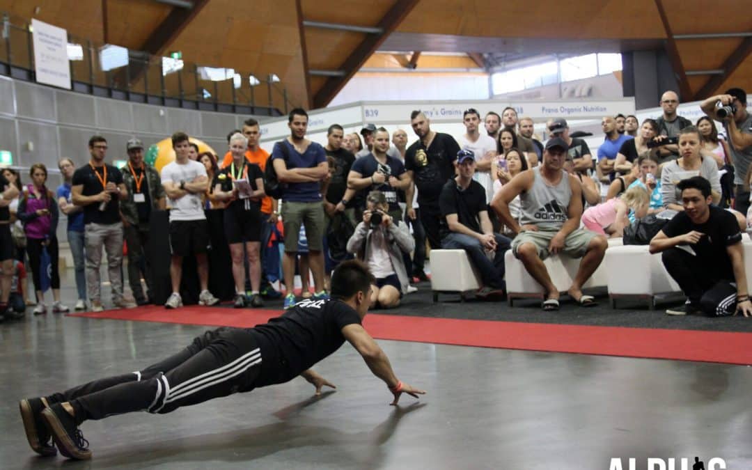 Invincible Worldwide Demo at Fitness Show 2014